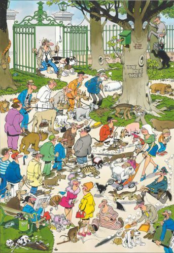 The Pee Tree/Navy Class 81302 2x500 - Jumbo puzzle collectible - Main Image 2