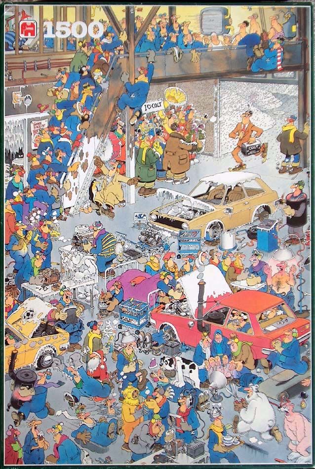 Assembly Line, (1/3), 80110 - Some Like It Hot/United Europe/Assembly Line puzzle collectible - Main Image 2