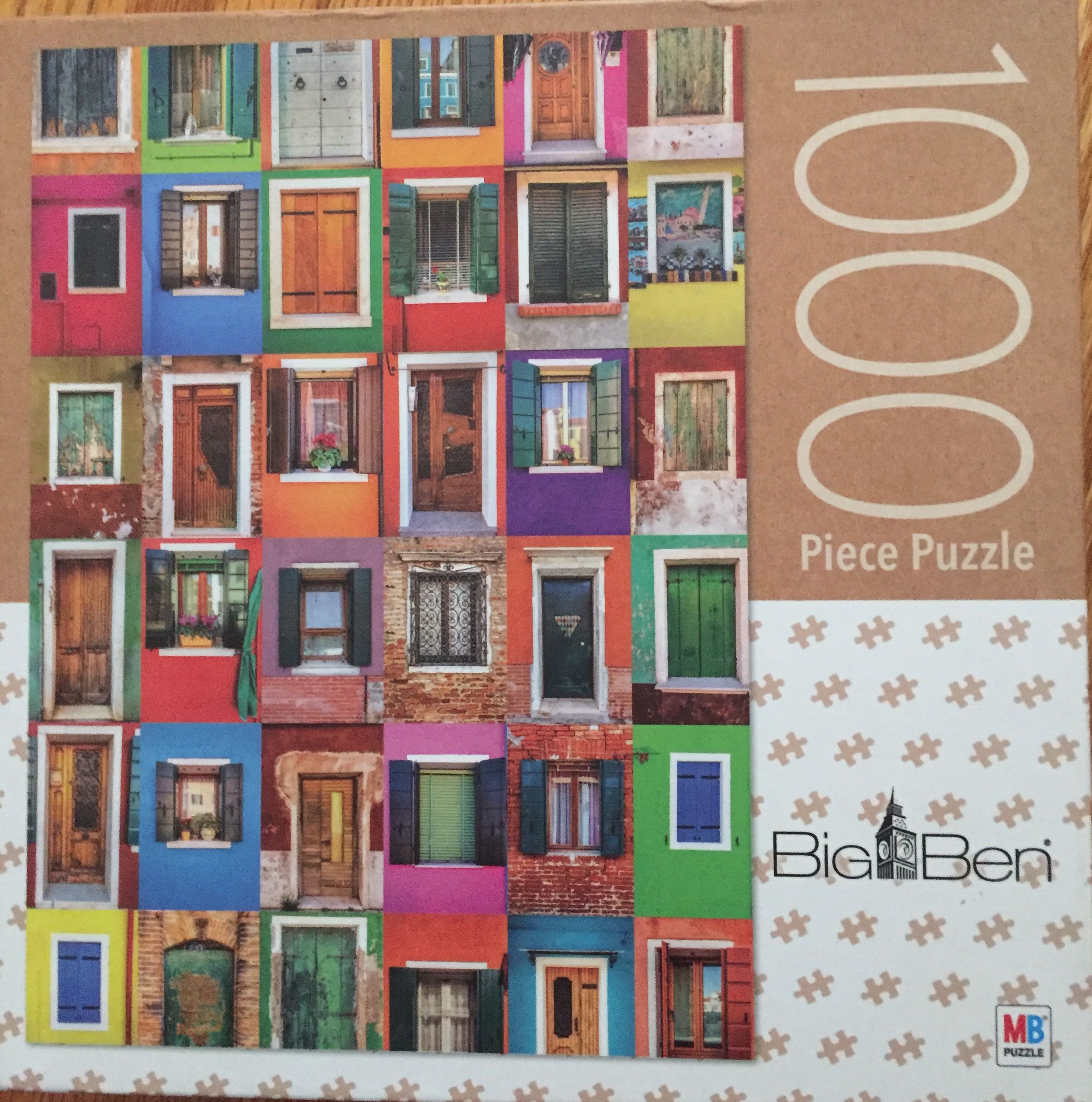 Collage Of 36 Windows And Doors - Big Ben puzzle collectible [Barcode 778988688892] - Main Image 1