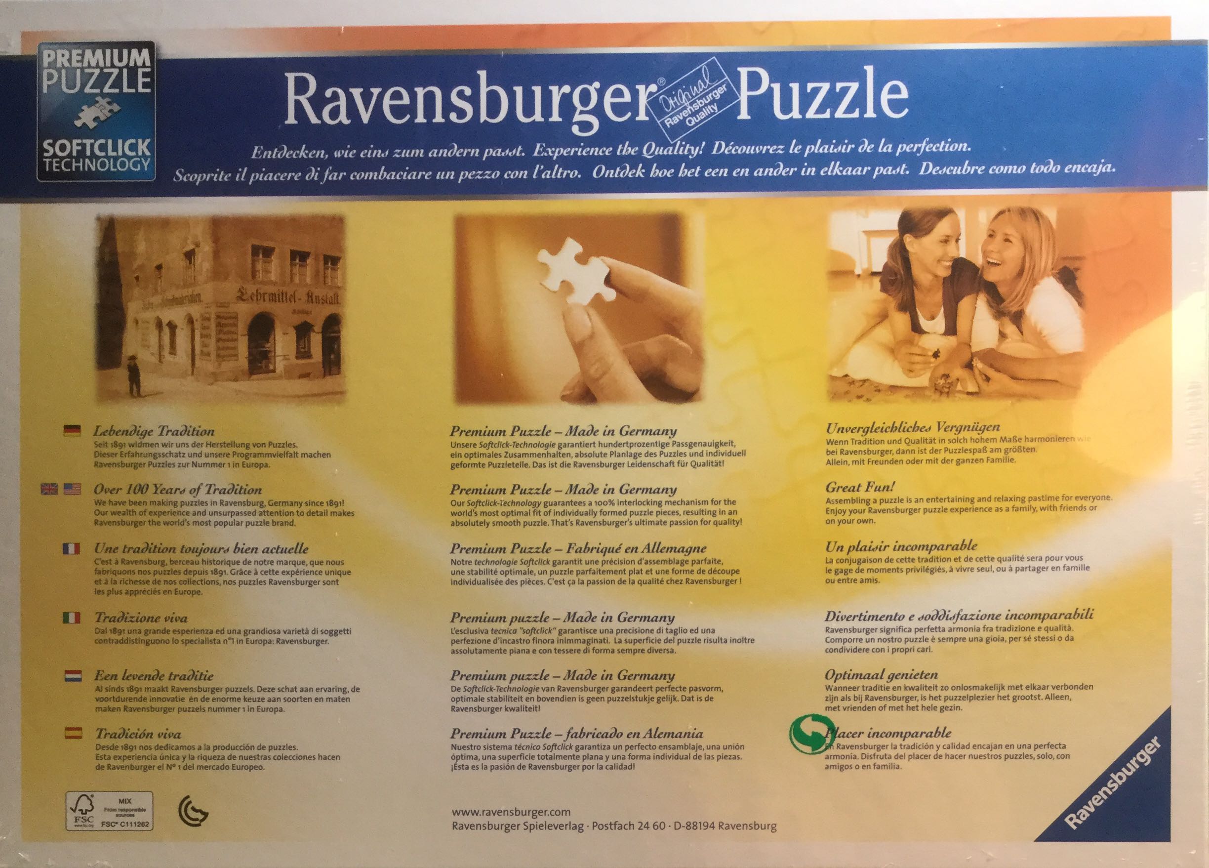 The Beatles Tickets. - Jen.  V - Ravensburger puzzle collectible [Barcode 4005556197514] - Main Image 3