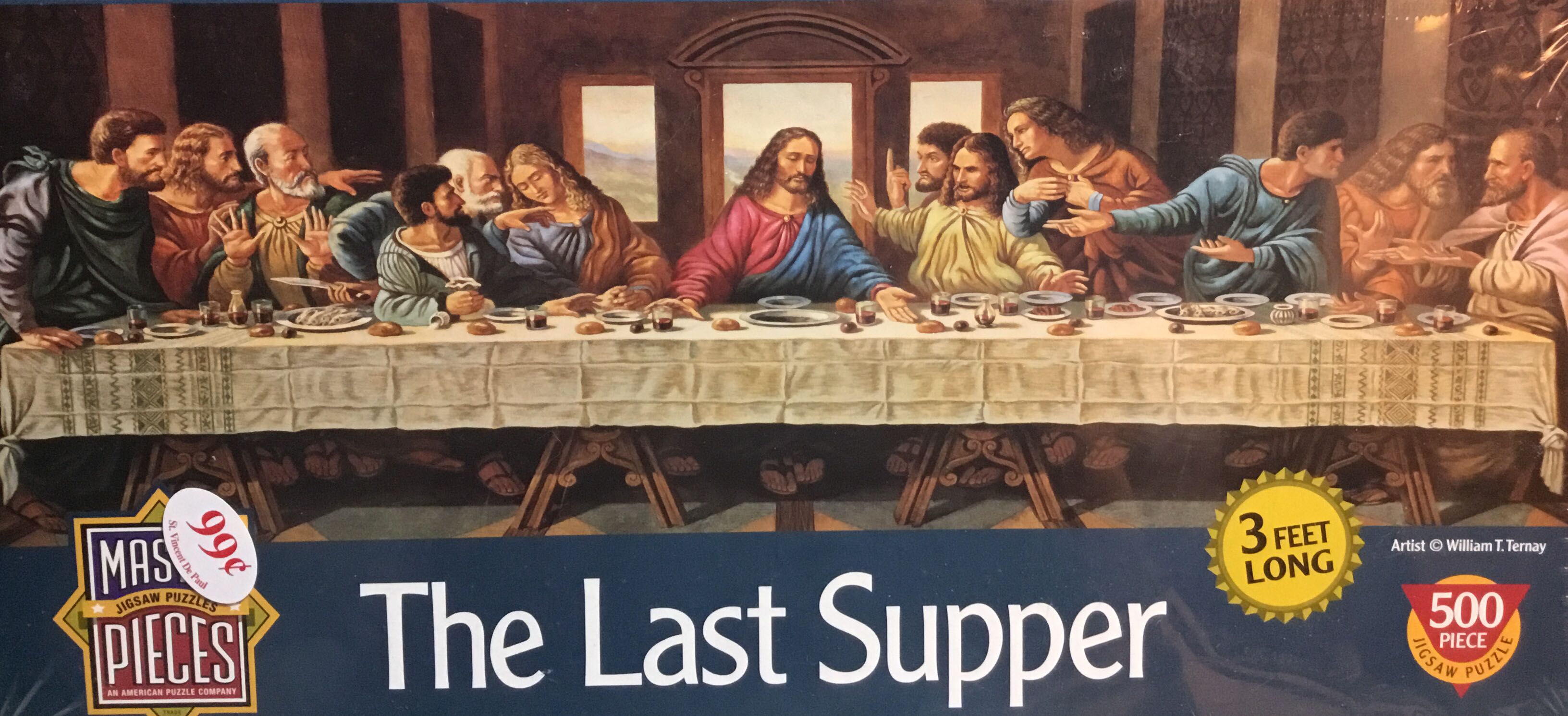 The Last Supper - MasterPieces puzzle collectible [Barcode 705988300028] - Main Image 1