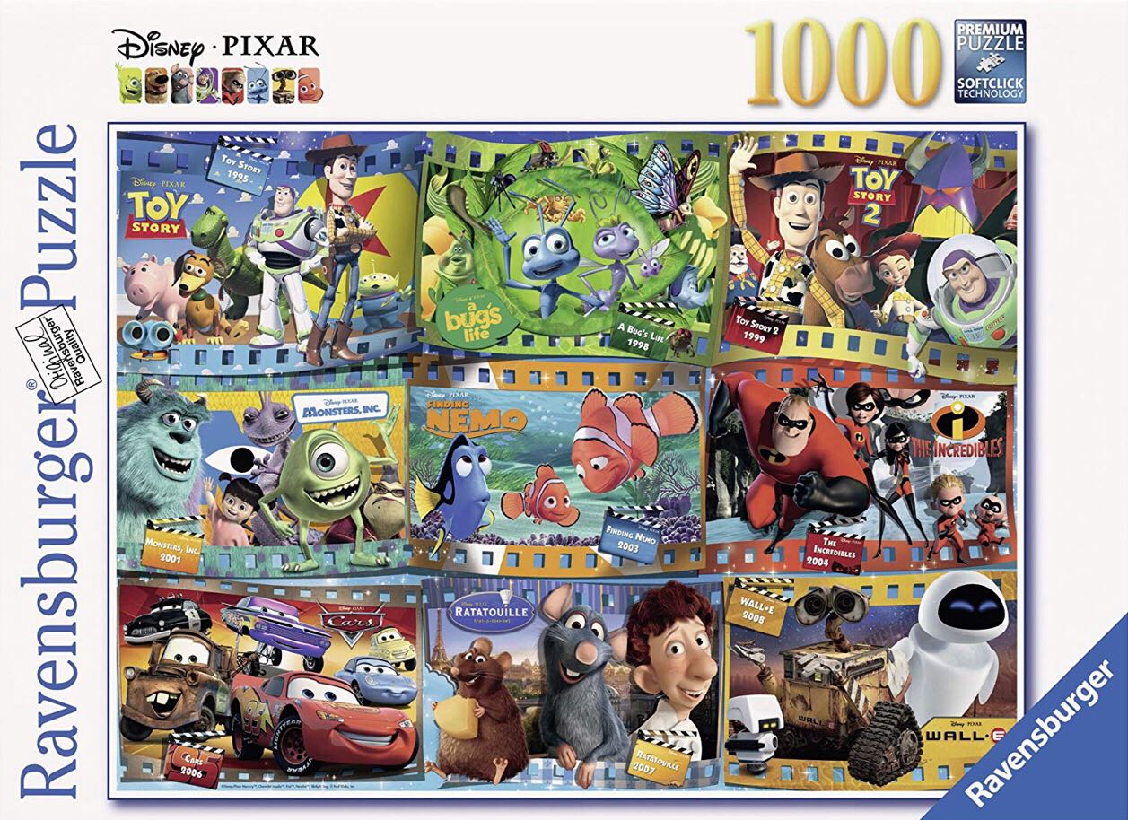 Disney Pixar Movies - Ravensburger puzzle collectible [Barcode 4005556192229] - Main Image 1