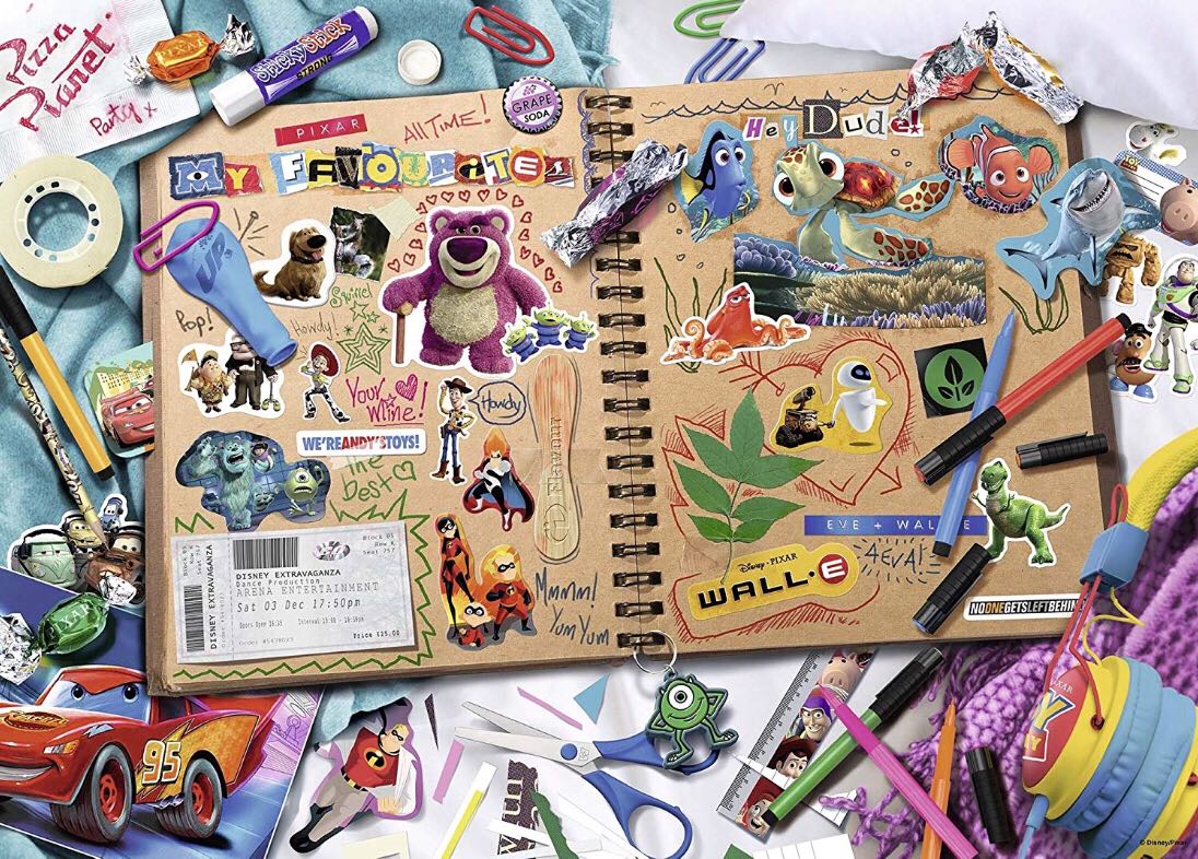 Disney Scrapbook - Ravensburger puzzle collectible [Barcode 4005556198160] - Main Image 2