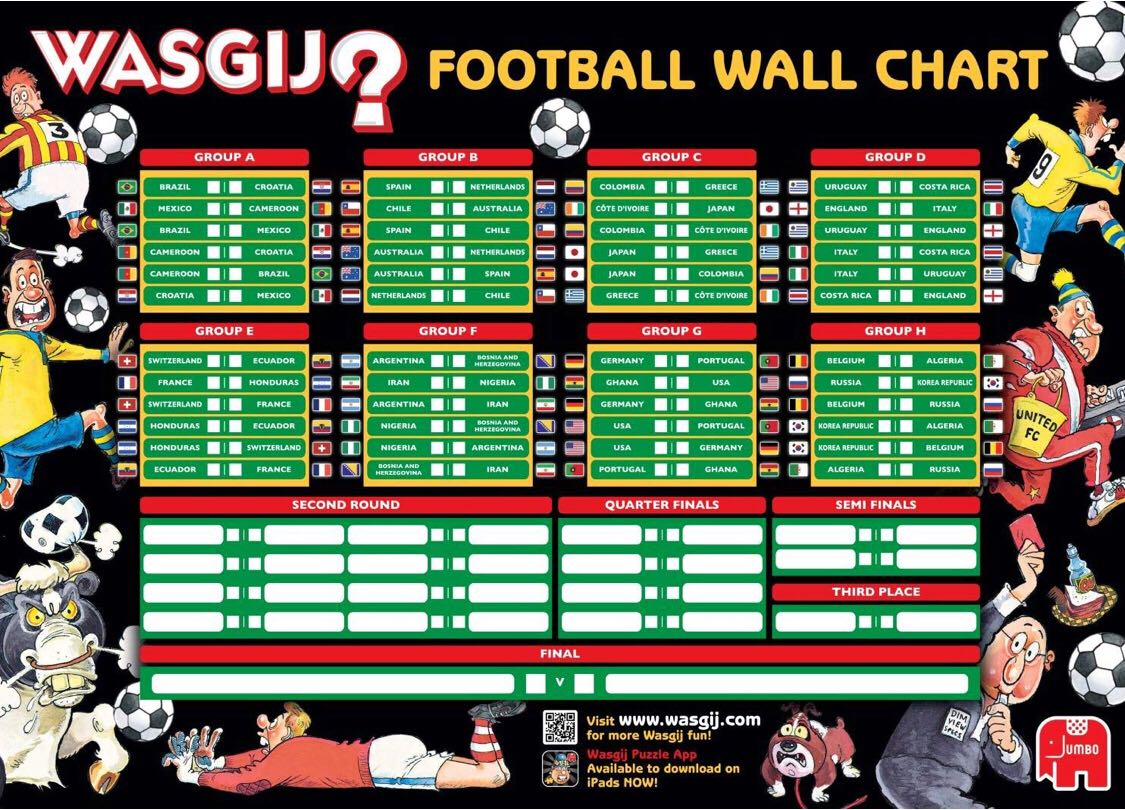 Wasgij Original 21 - Football Fever - Jumbo Wasgij puzzle collectible [Barcode 8710126174081] - Main Image 4