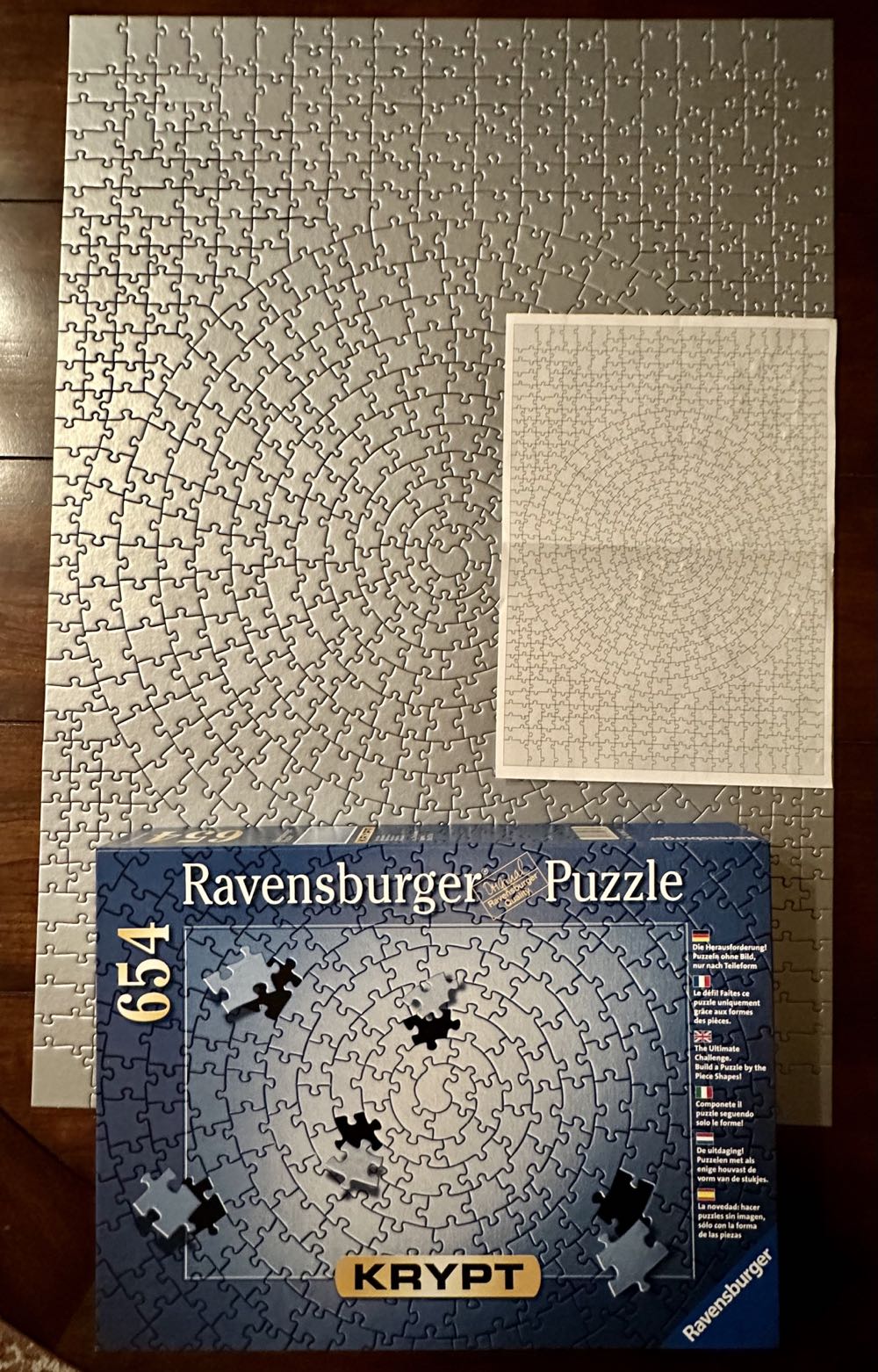 Krypt: Silver - Ravensburger puzzle collectible [Barcode 4005556159642] - Main Image 3