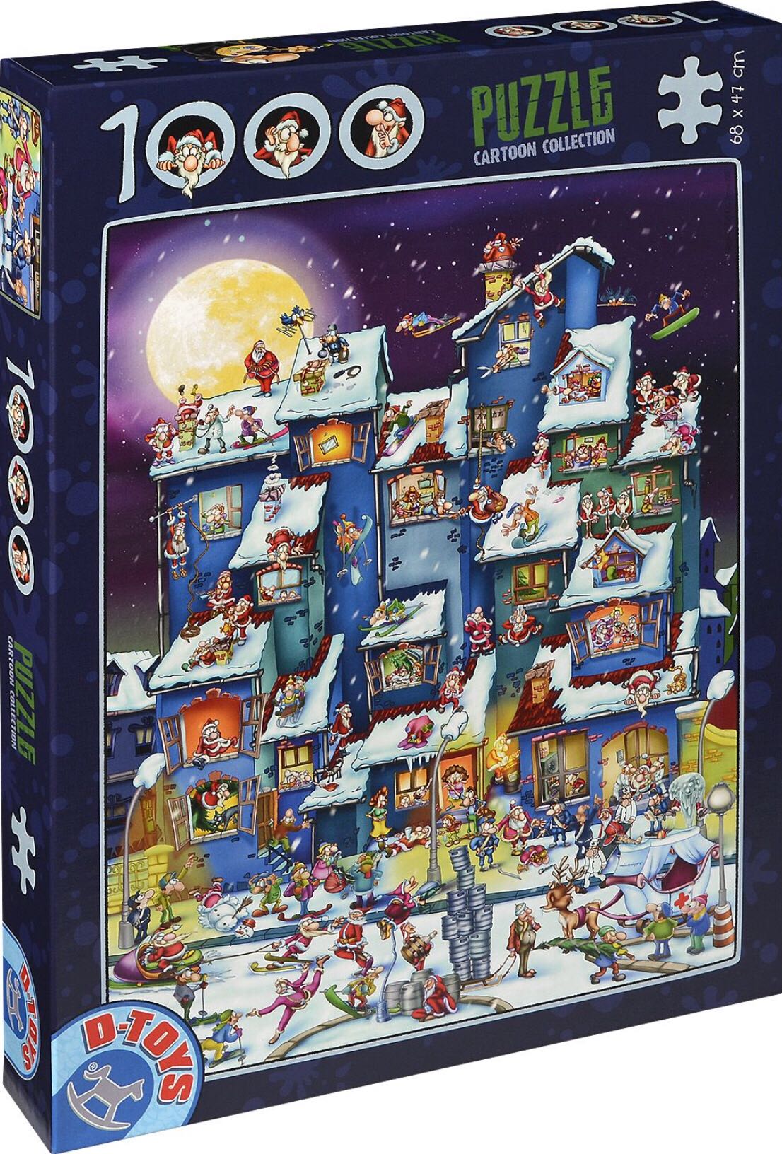 Christmas Antics - D-TOYS puzzle collectible [Barcode 625012804530] - Main Image 1
