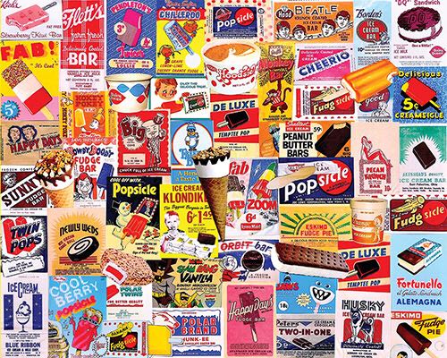 Ice Cream Bars - White Mountain puzzle collectible - Main Image 1