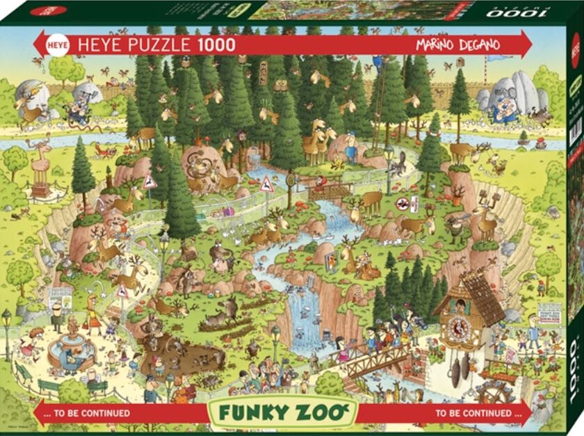 #1 Black Forest Habitat - HEYE puzzle collectible [Barcode 4001689296384] - Main Image 1