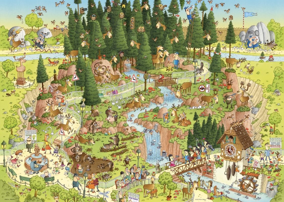 #1 Black Forest Habitat - HEYE puzzle collectible [Barcode 4001689296384] - Main Image 2