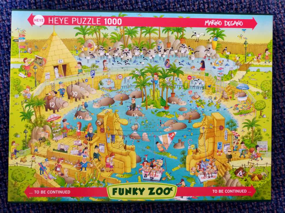 Funky Zoo: Nile Habitat - HEYE puzzle collectible [Barcode 4001689296933] - Main Image 4