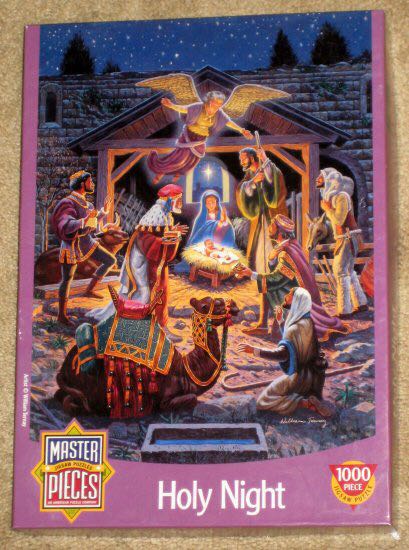 Holy Night - Master Pieces puzzle collectible [Barcode 705988309649] - Main Image 1
