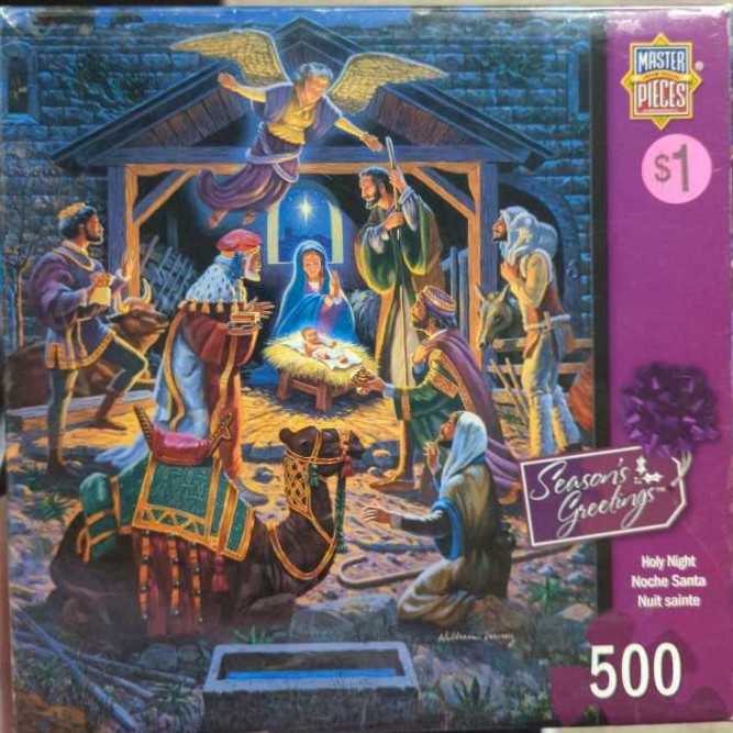 Holy Night - Master Pieces puzzle collectible [Barcode 705988309649] - Main Image 2