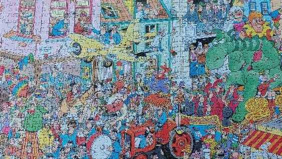 Carnaval - Jumbo puzzle collectible [Barcode 8710126815229] - Main Image 2