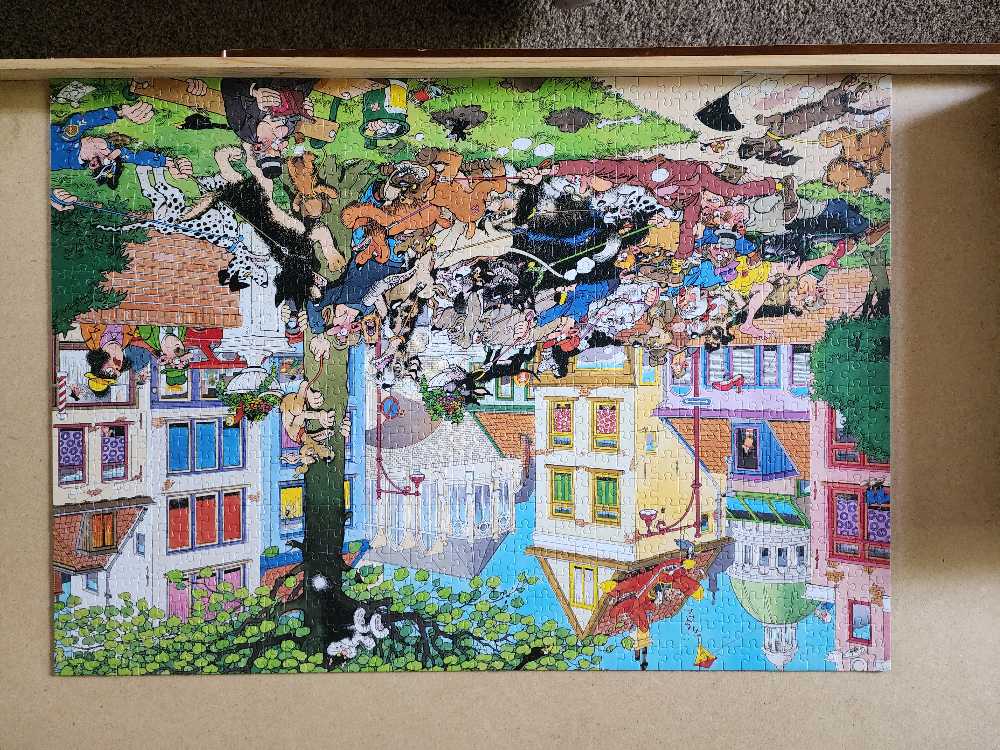 Get That Cat! - Jumbo 1000 puzzle collectible [Barcode 8710126190562] - Main Image 3