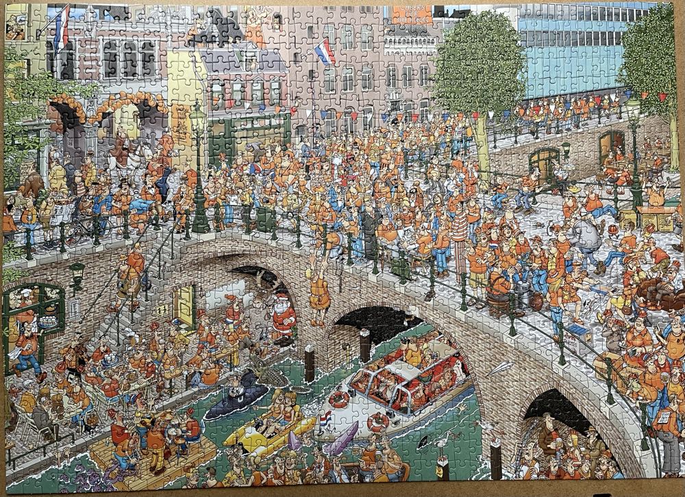 Koningsdag - Jumbo puzzle collectible [Barcode 8710126190548] - Main Image 2
