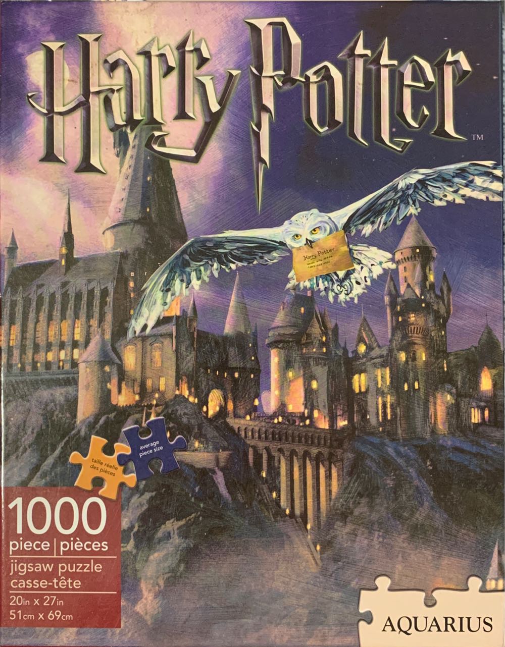 Harry Potter Castle - Aquarius puzzle collectible [Barcode 840391106505] - Main Image 2