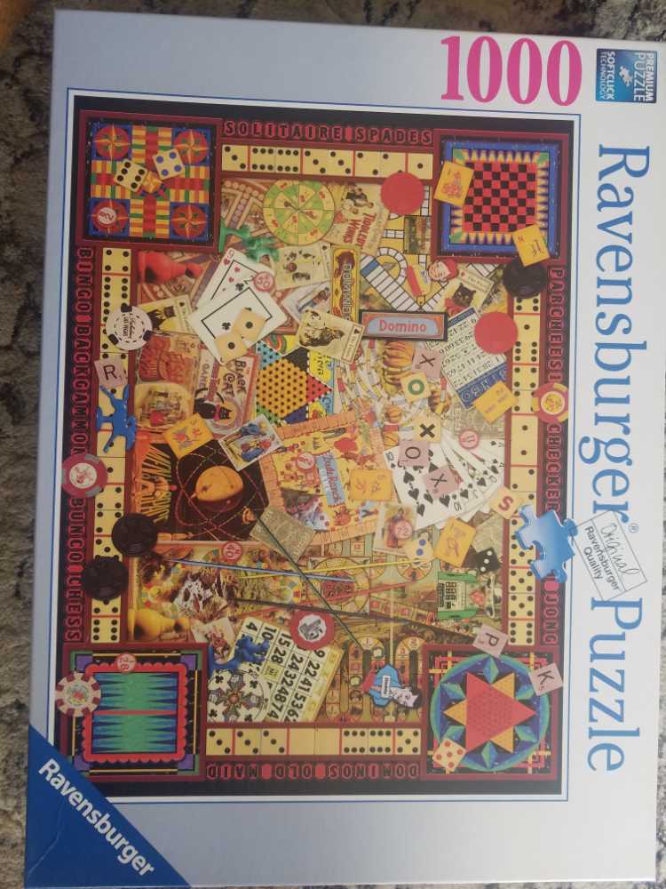 Vintage Games - Ravensburger puzzle collectible [Barcode 4005556194063] - Main Image 3