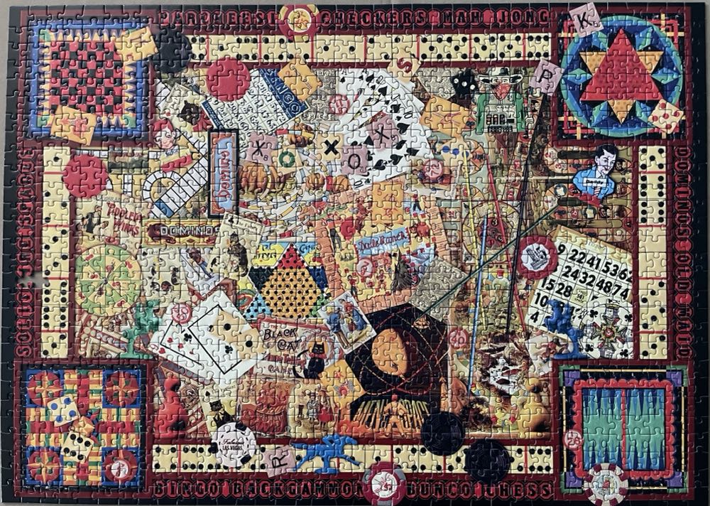 Vintage Games - Ravensburger puzzle collectible [Barcode 4005556194063] - Main Image 4