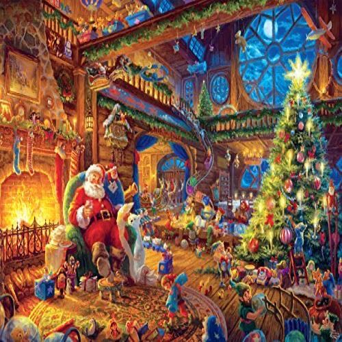 Santa’s Workshop - Ceaco puzzle collectible [Barcode 021081331760] - Main Image 2