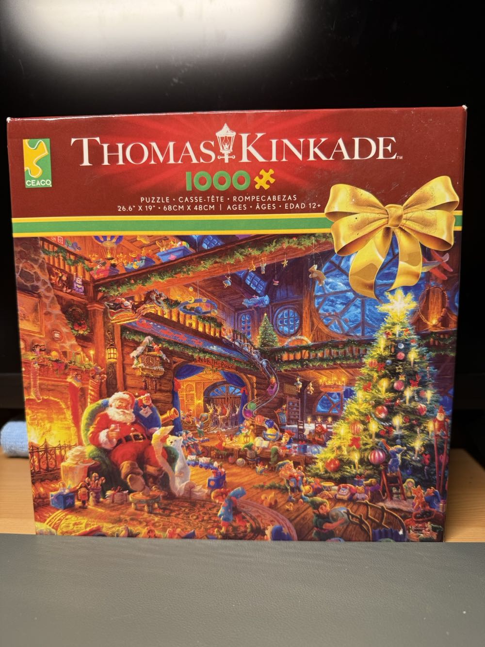 Santa’s Workshop - Ceaco puzzle collectible [Barcode 021081331760] - Main Image 3