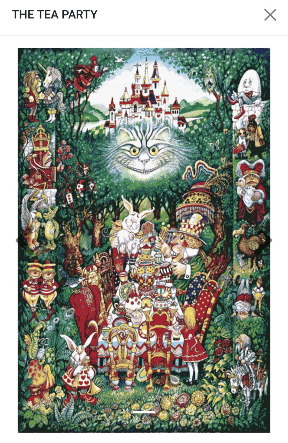 The Tea Party - Serendipity puzzle collectible - Main Image 3