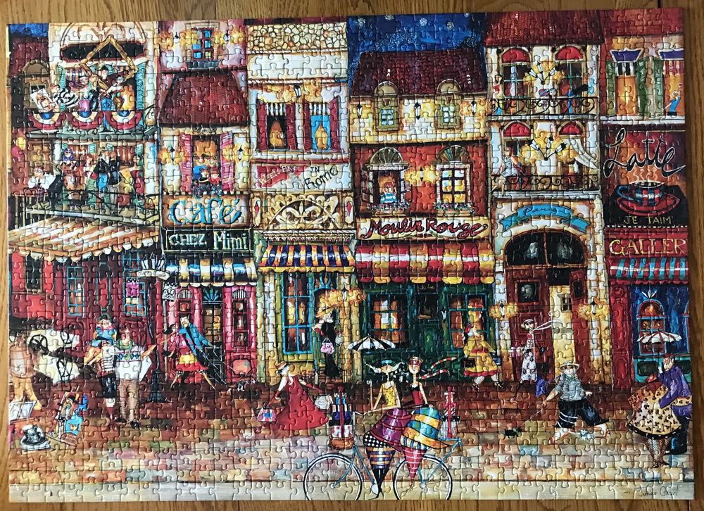 Streets Of France - Ravensburger puzzle collectible - Main Image 2