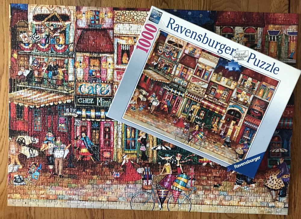 Streets Of France - Ravensburger puzzle collectible - Main Image 3