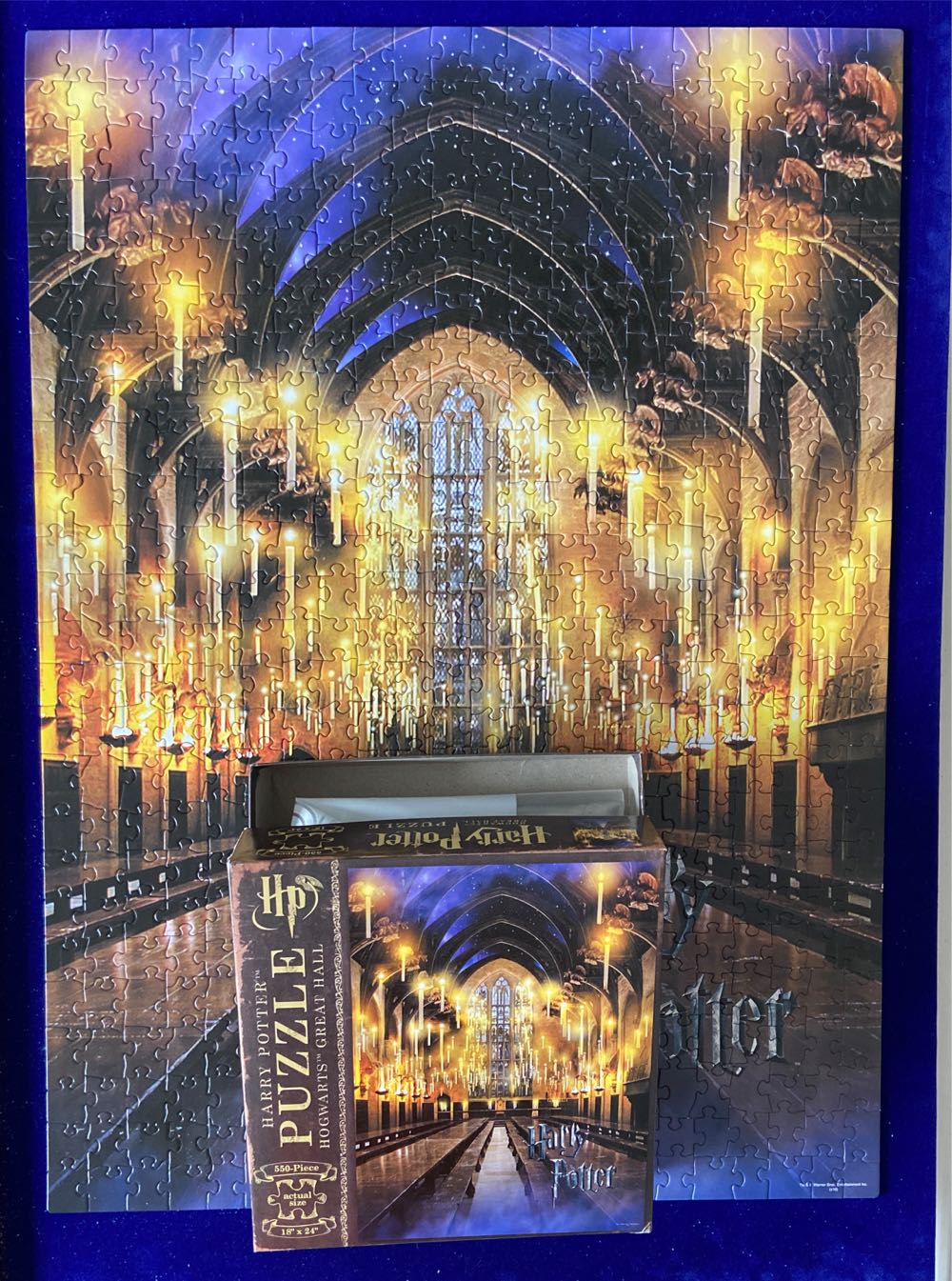 Harry Potter - Hogwarts Great Hall - USAopoly puzzle collectible [Barcode 700304048240] - Main Image 4