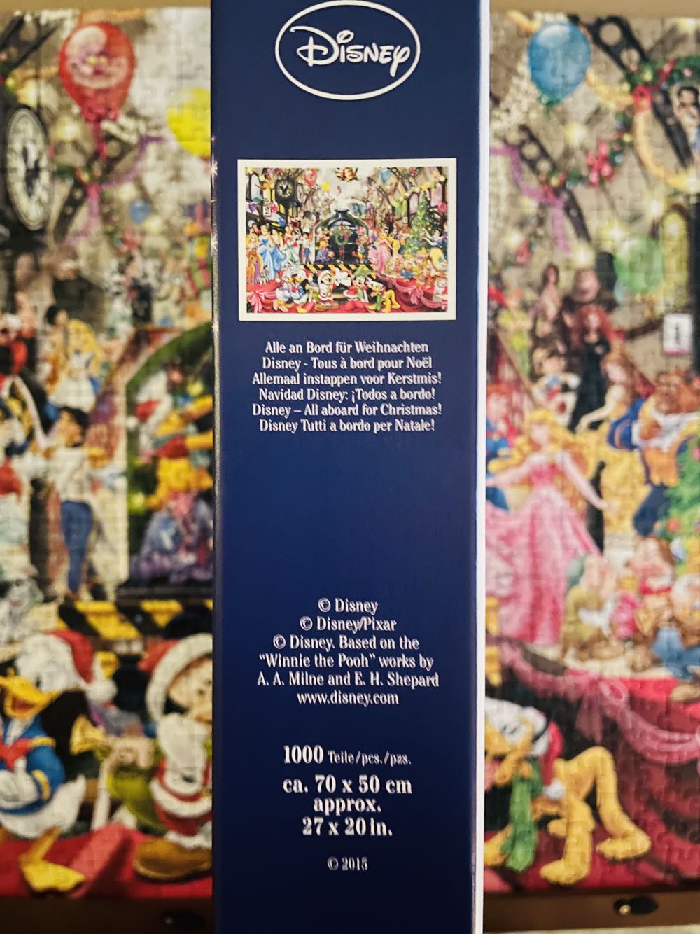 All Aboard For Christmas! - From Puzzler66 - Ravensburger puzzle collectible [Barcode 4005556195534] - Main Image 3