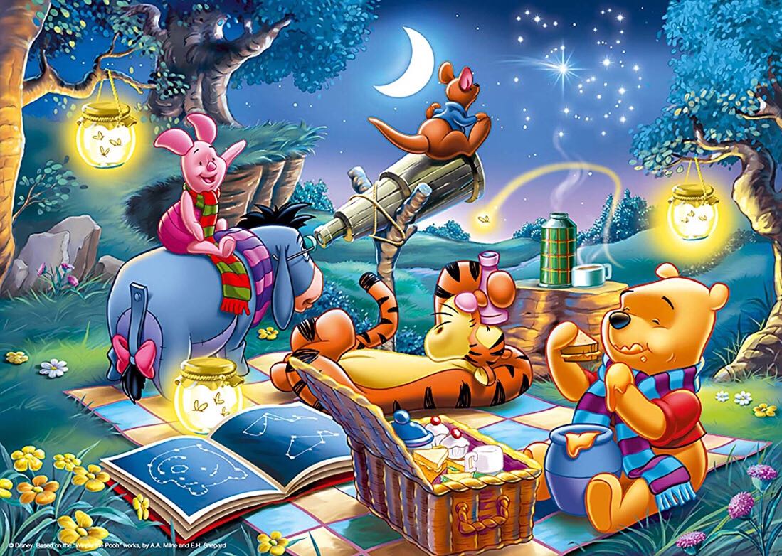 Pooh Star Gazing (1) Keep - Ravensburger puzzle collectible [Barcode 4005556158751] - Main Image 2