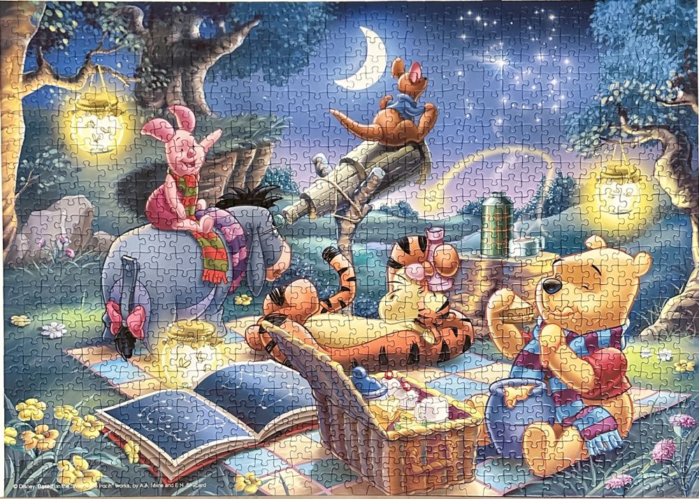 Pooh Star Gazing (1) Keep - Ravensburger puzzle collectible [Barcode 4005556158751] - Main Image 4
