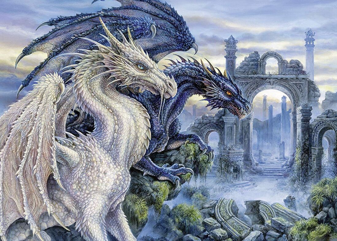 Mystical Dragons - Ravensburger puzzle collectible [Barcode 4005556196388] - Main Image 2