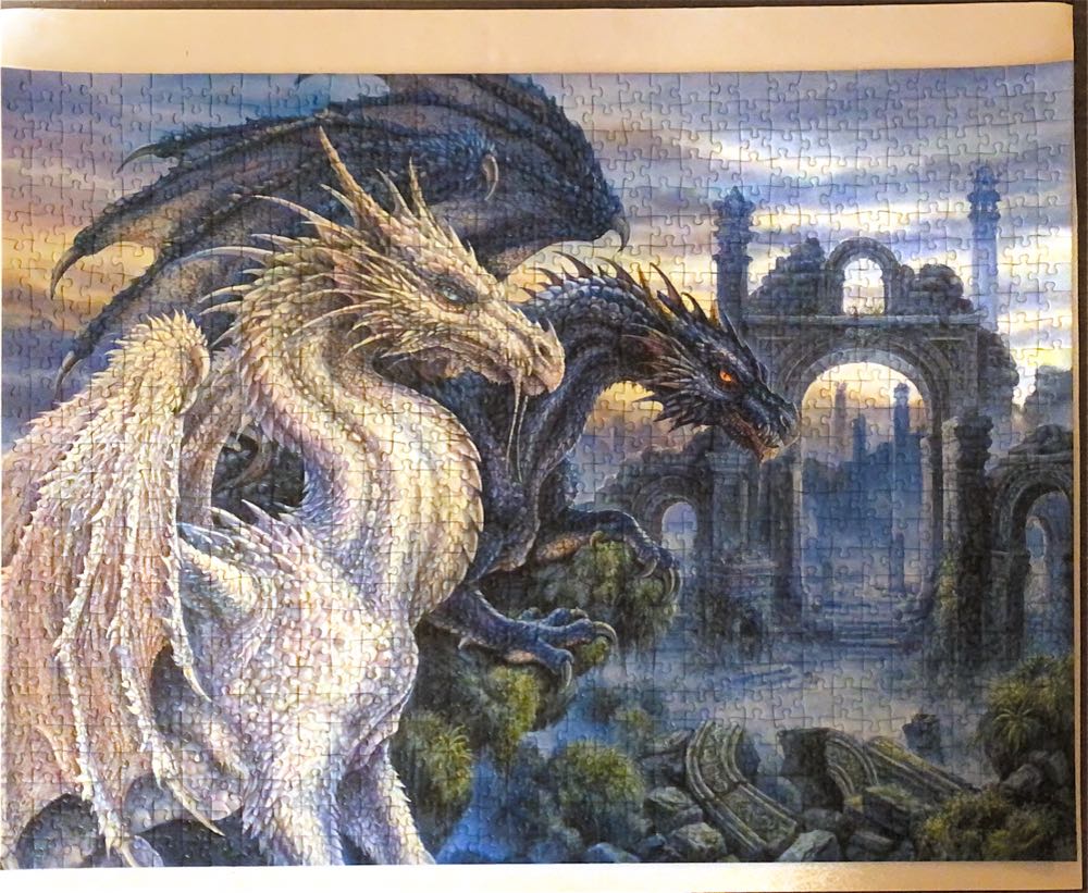 Mystical Dragons - Ravensburger puzzle collectible [Barcode 4005556196388] - Main Image 3