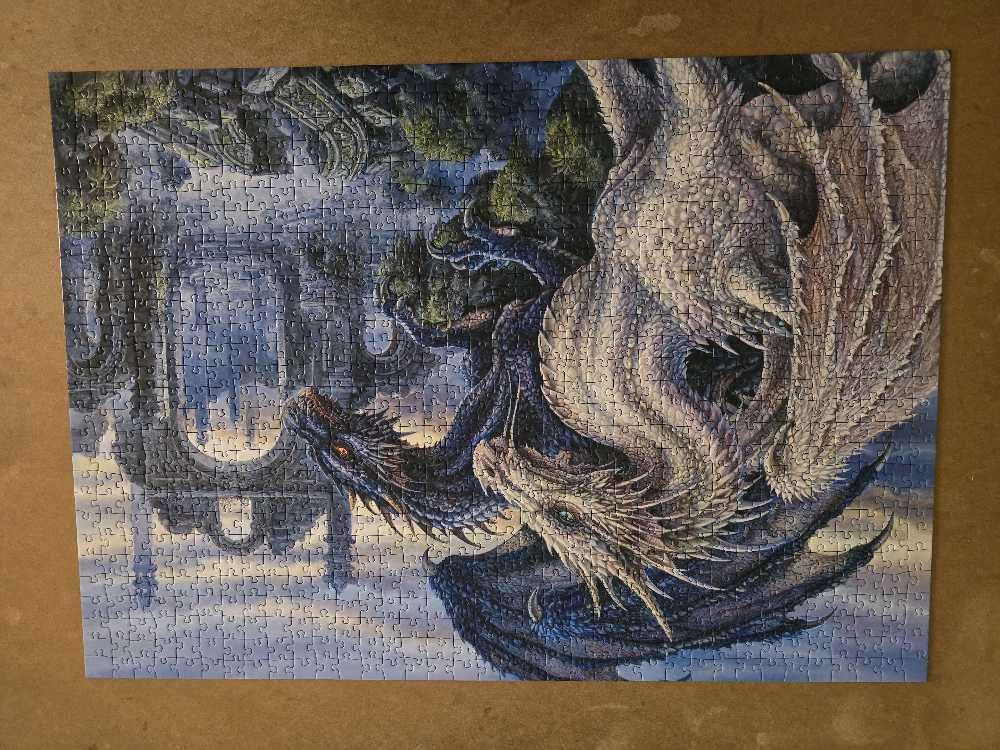 Mystical Dragons - Ravensburger puzzle collectible [Barcode 4005556196388] - Main Image 4