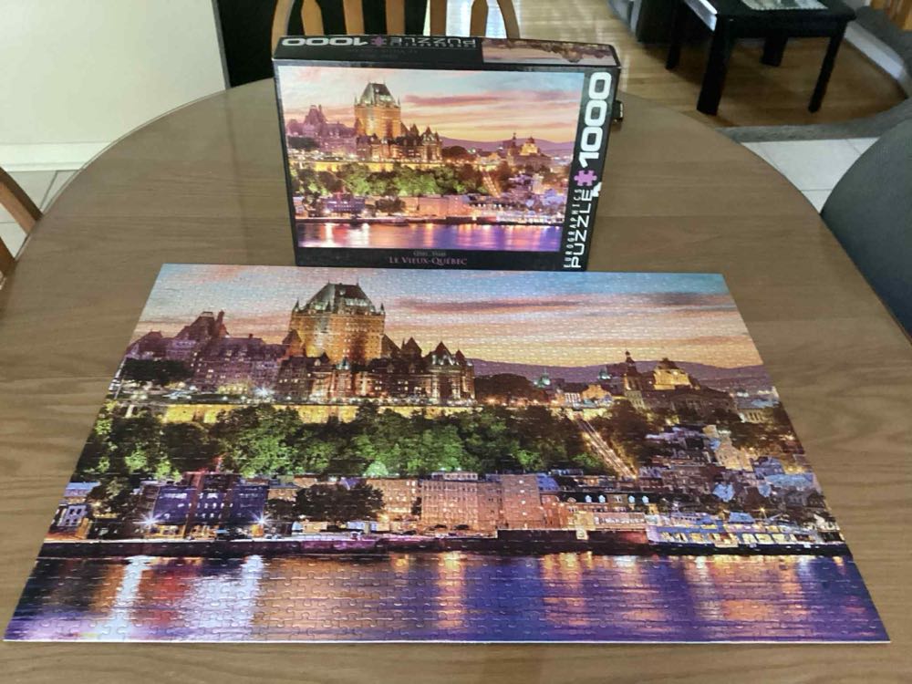 Le Vieux-Quebec - Eurographics 🇺🇸 puzzle collectible [Barcode 628136607636] - Main Image 3