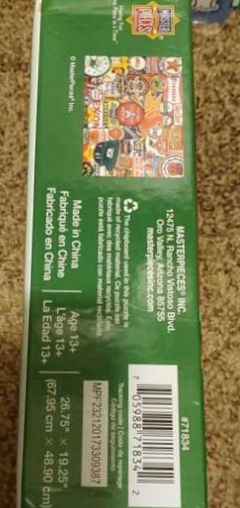 Flashbacks - Hit The Road Jack - MasterPieces puzzle collectible [Barcode 705988718342] - Main Image 3