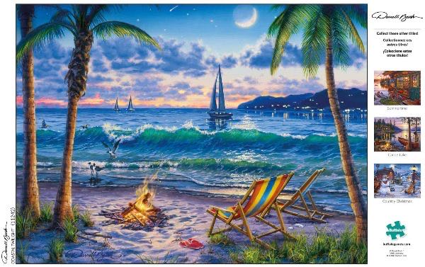 Coastal Twilight *T/S - Buffalo Puzzles puzzle collectible [Barcode 079346112425] - Main Image 3