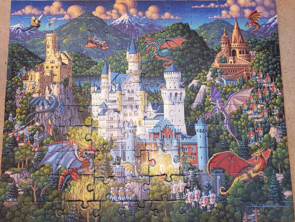 Imaginary Dragons - Dowdle 🇺🇸 puzzle collectible [Barcode 671095602631] - Main Image 2