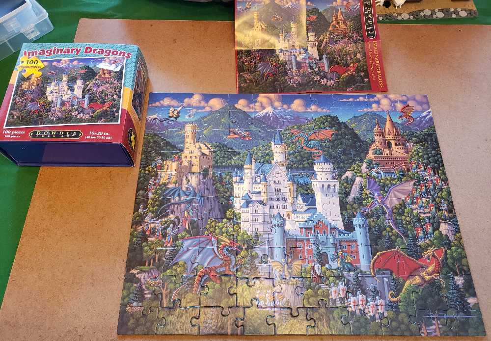 Imaginary Dragons - Dowdle 🇺🇸 puzzle collectible [Barcode 671095602631] - Main Image 3