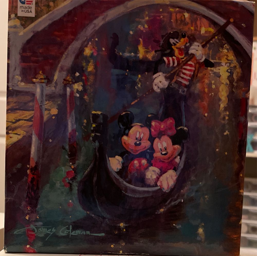 Disney - Fine Art: Moonlight In Venice - Ceaco puzzle collectible [Barcode 021081330695] - Main Image 2