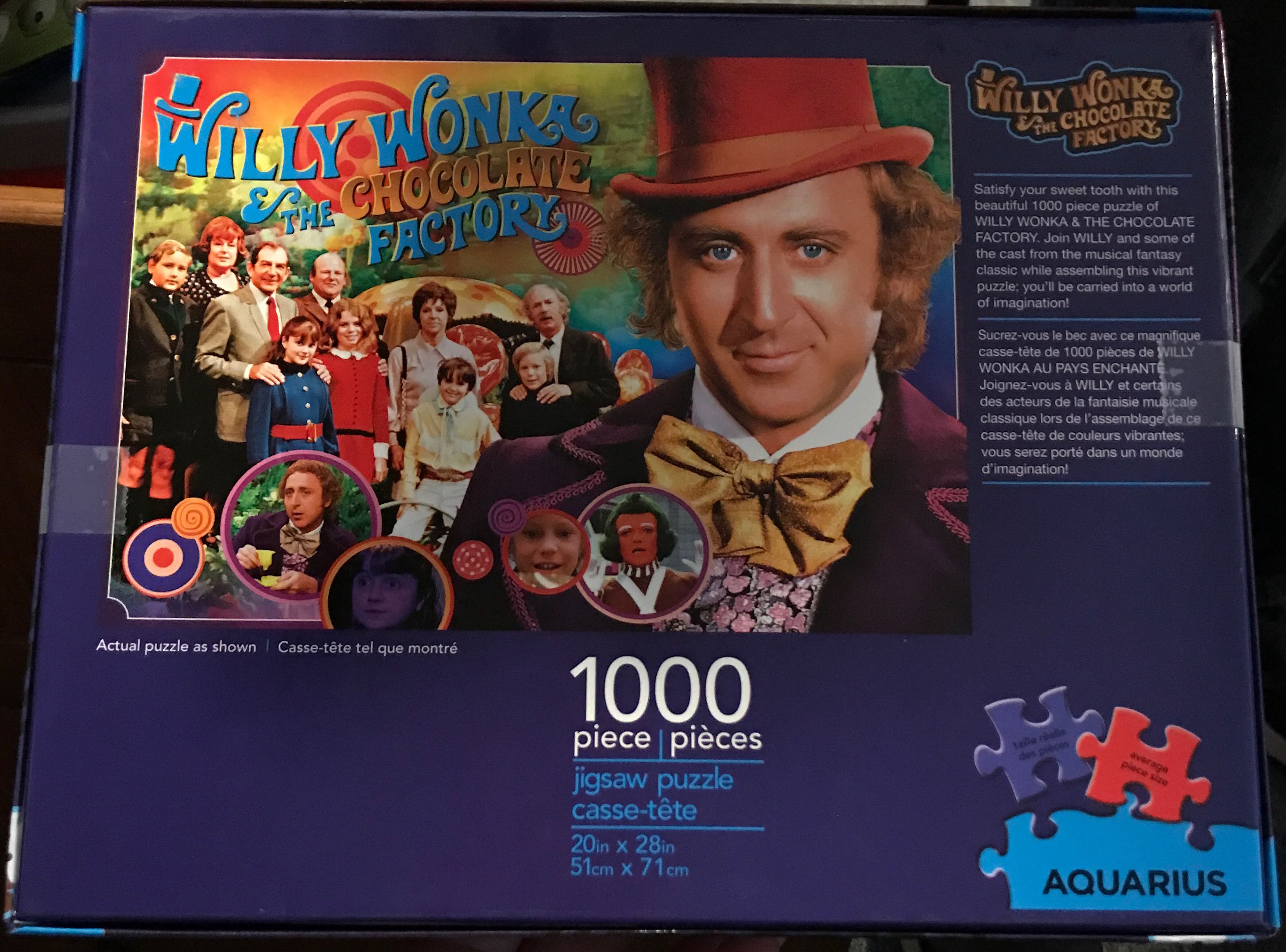 Willy Wonka And The Chocolate Factory - Aquarius puzzle collectible [Barcode 840391116238] - Main Image 2