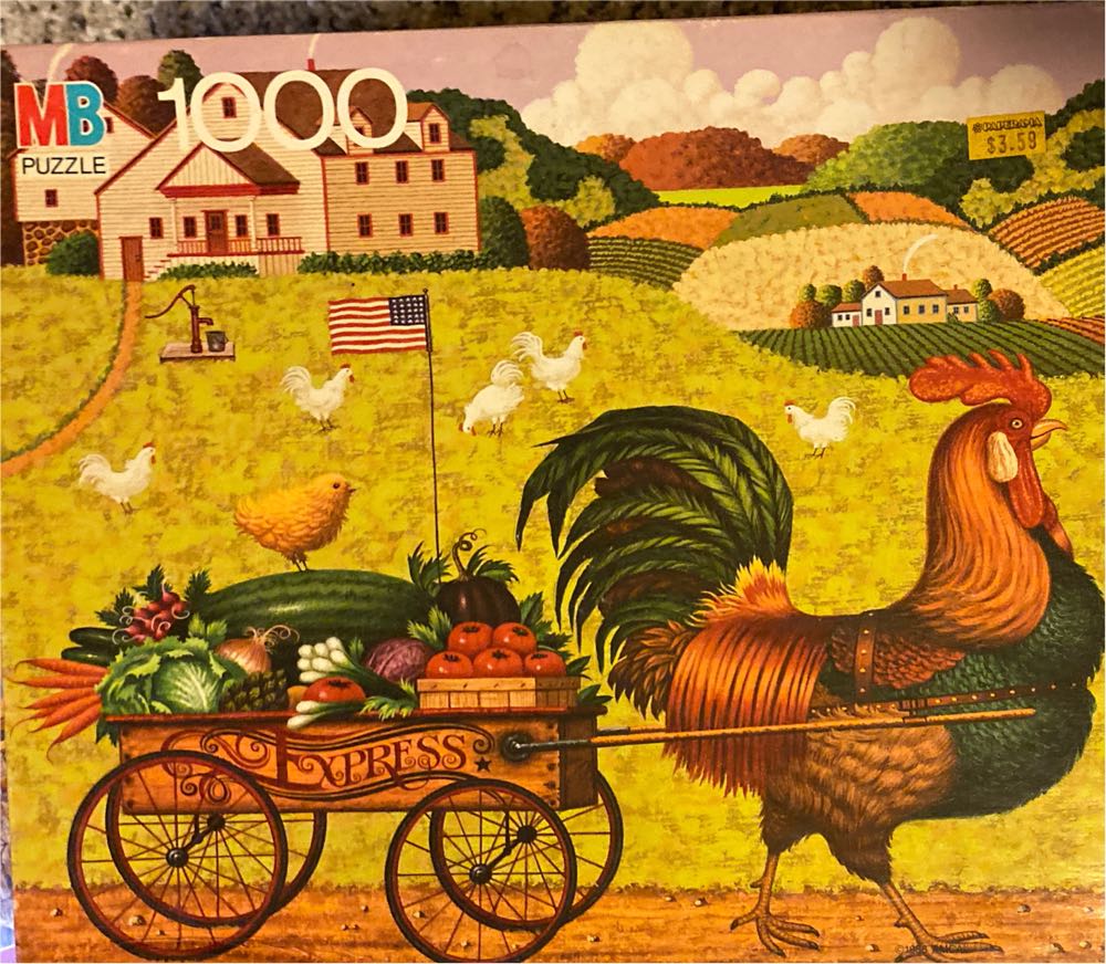 Fireside Companions - Milton Bradley puzzle collectible [Barcode 032244046797] - Main Image 3