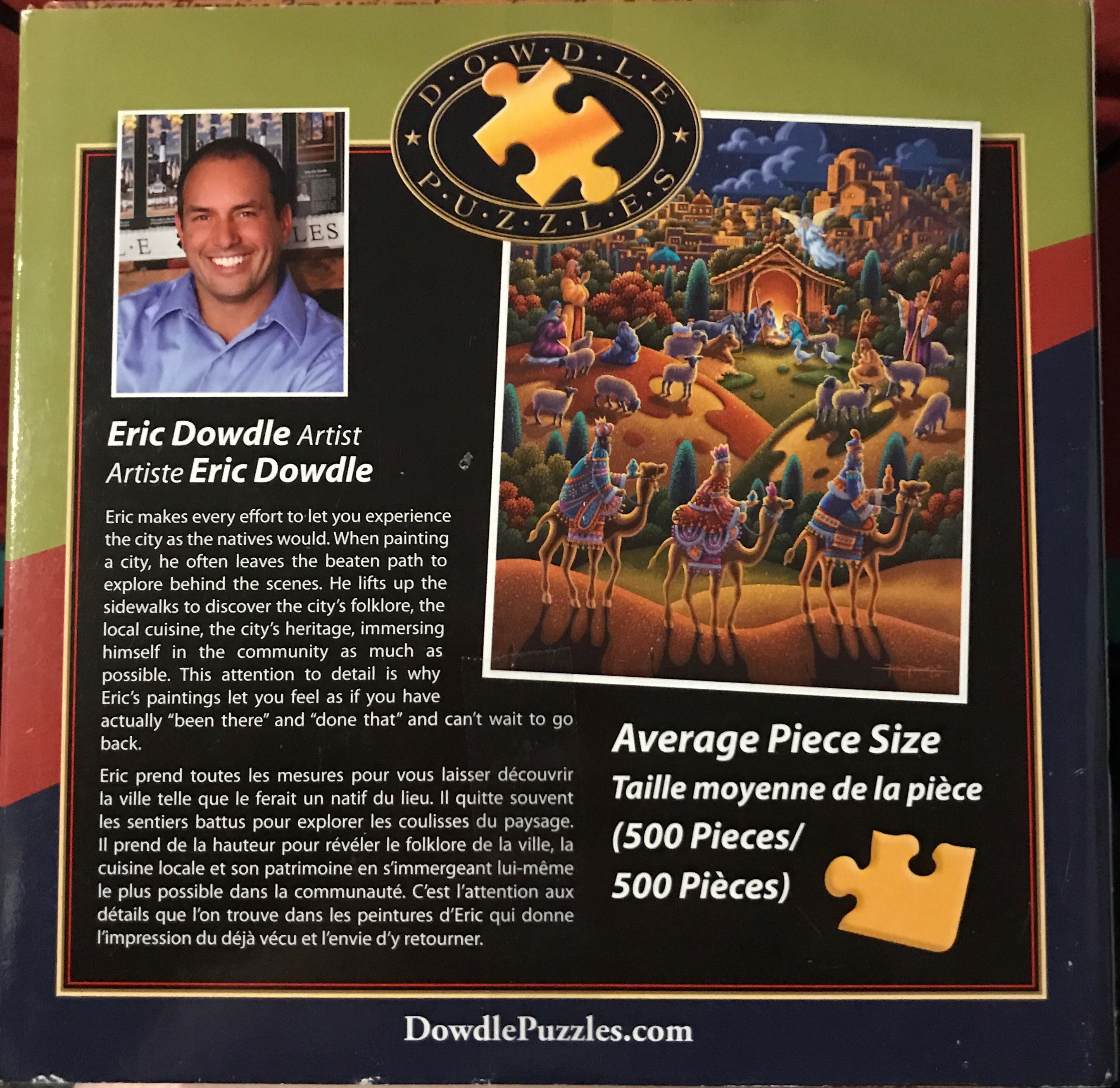 Nativity - SOLD - Dowdle Puzzles puzzle collectible [Barcode 671095008006] - Main Image 2