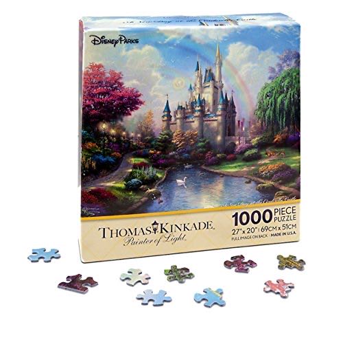 A New Day At The Cinderella Castle - Thomas Kinkade puzzle collectible [Barcode 400003378487] - Main Image 3