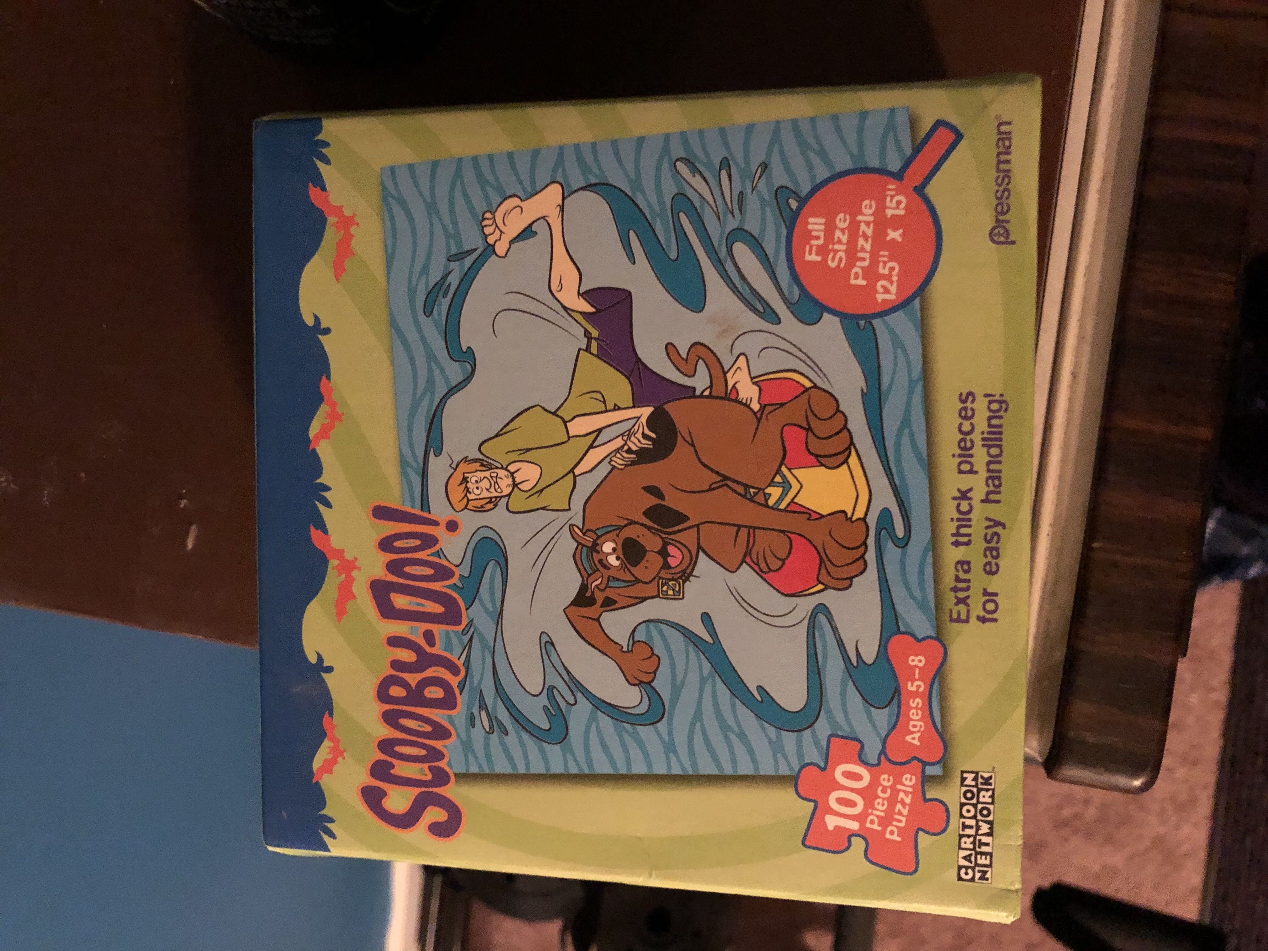Scooby-Doo  - Pressman puzzle collectible [Barcode 021853043518] - Main Image 1