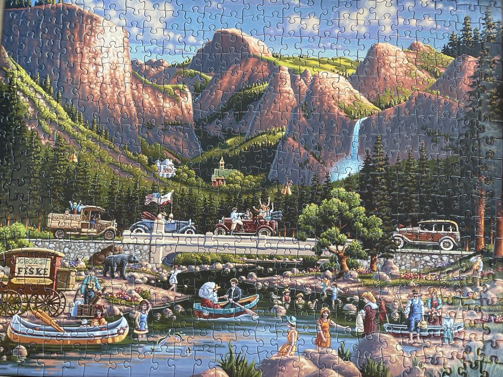 Yosemite - Dowdle puzzle collectible [Barcode 671095201889] - Main Image 2