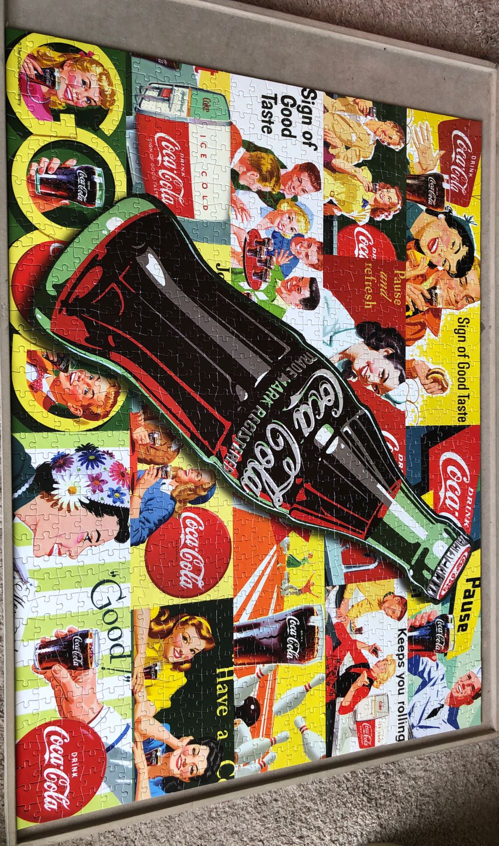 Always Coca Cola ✅ - Buffalo puzzle collectible [Barcode 079346112531] - Main Image 2