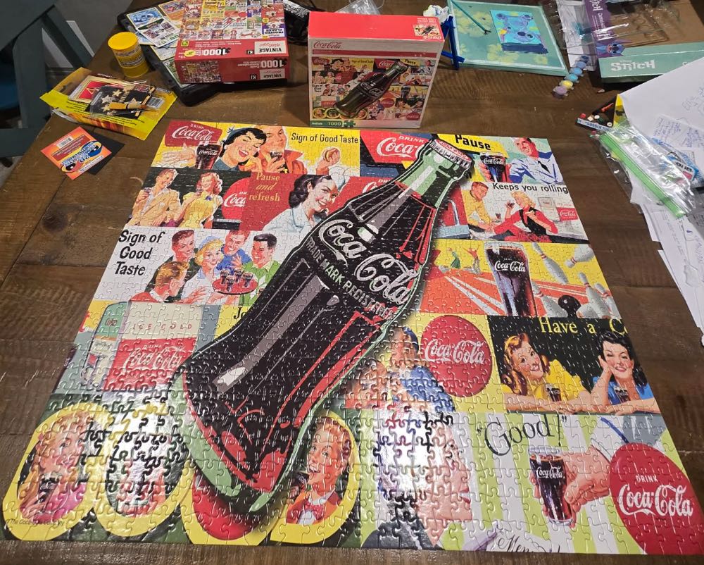 Always Coca Cola ✅ - Buffalo puzzle collectible [Barcode 079346112531] - Main Image 3