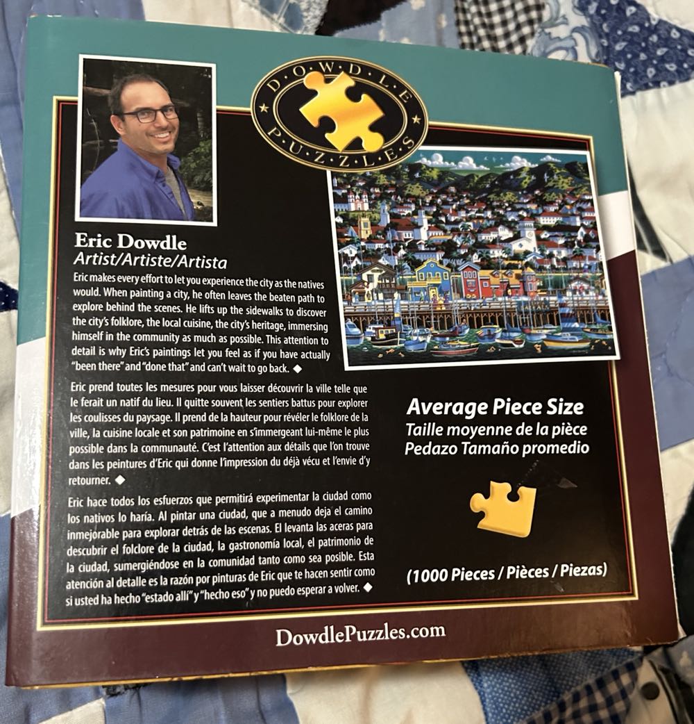 Santa Barbara - Dowdle Puzzles puzzle collectible [Barcode 671095400657] - Main Image 2