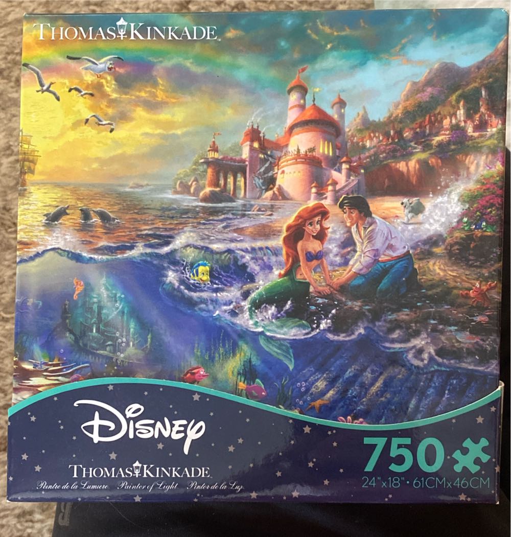 Little Mermaid - Ceaco puzzle collectible [Barcode 021081290357] - Main Image 3